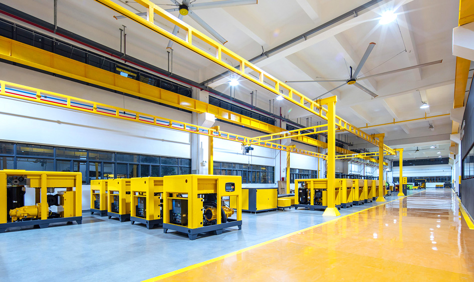 行業(yè)最早研發(fā)生產(chǎn)永磁變空壓機技術(shù)廠商之一