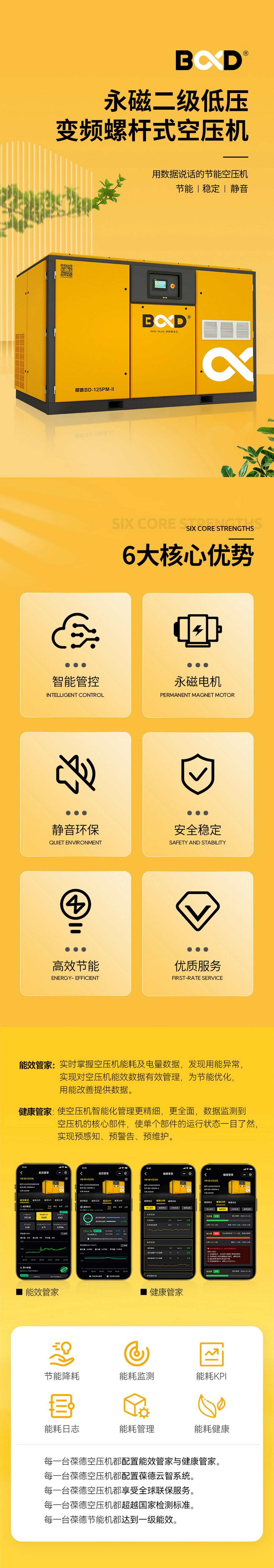 BD-PM-II二級壓縮空壓機