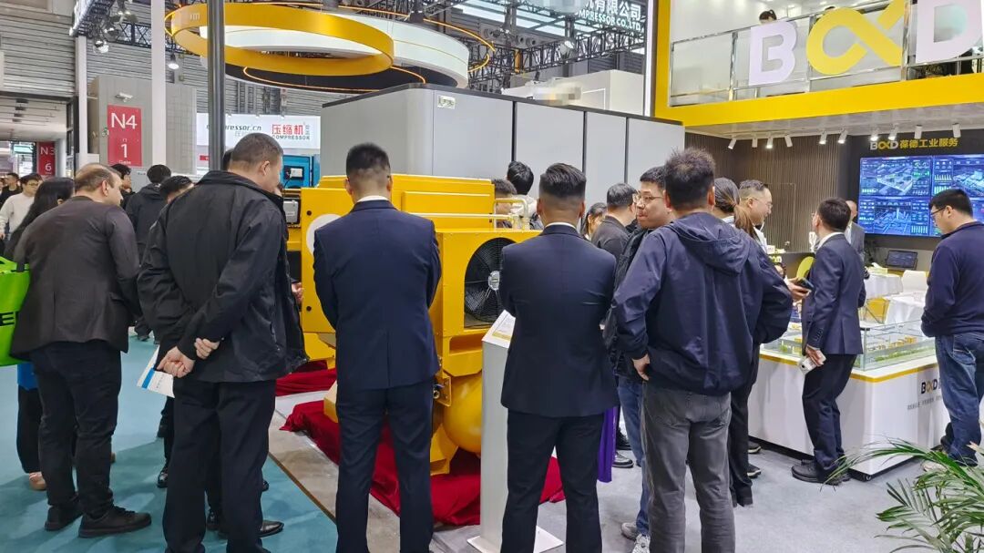 PTC展會葆德簽約10家代理！磁懸浮空壓機省電30%引熱潮