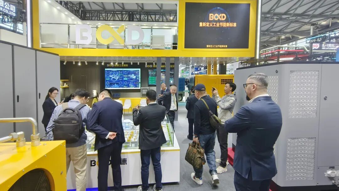 PTC展會葆德簽約10家代理！磁懸浮空壓機省電30%引熱潮