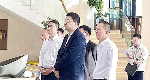 佛山市市長白濤調研葆德科技 勉勵走智能化綠色化發展之路