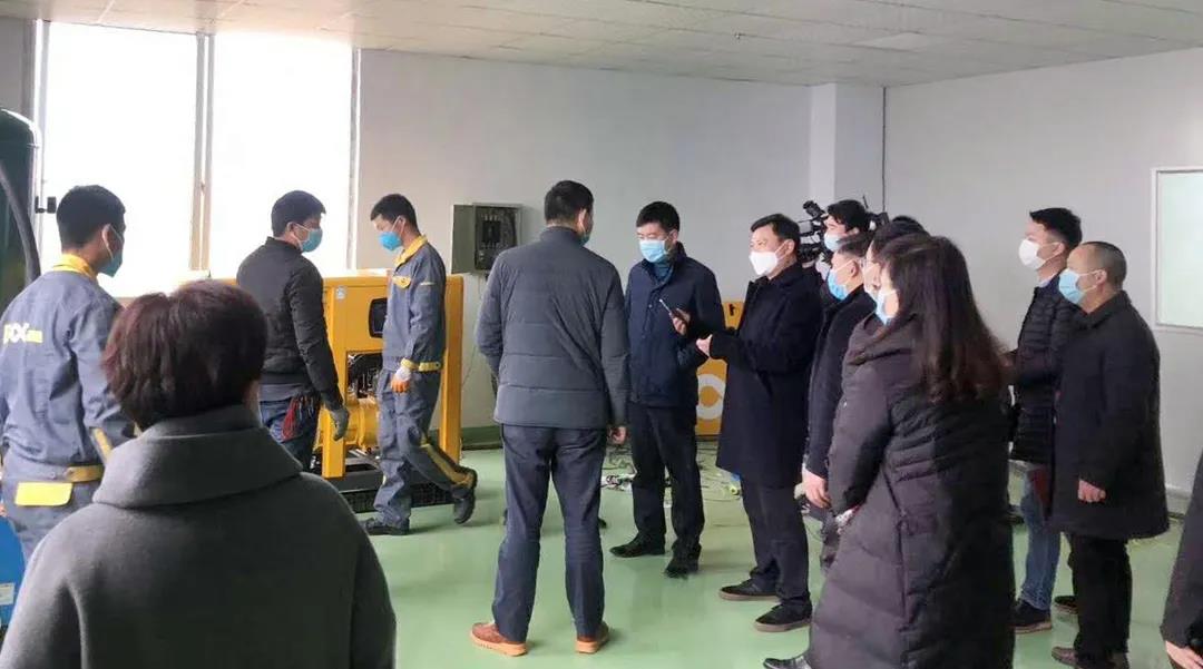 葆德為防疫物資生產(chǎn)企業(yè)免費提供空壓機(jī)使用，共抗疫情