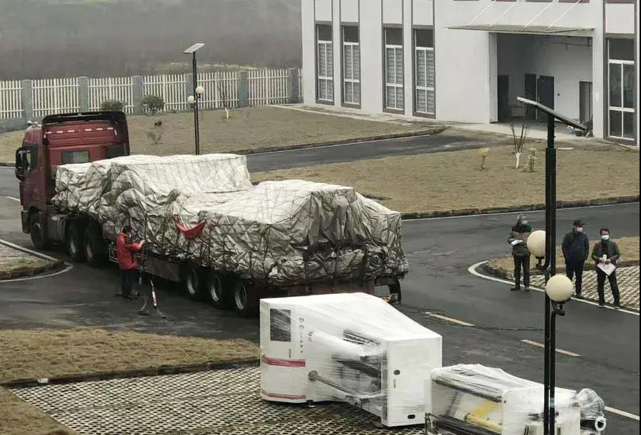 葆德為防疫物資生產(chǎn)企業(yè)免費提供空壓機(jī)使用，共抗疫情