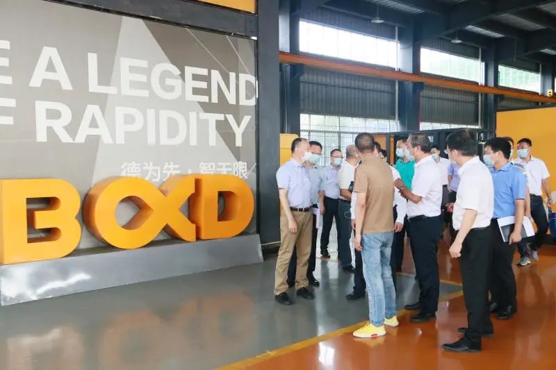 佛山市市長朱偉一行蒞臨葆德科技調研、指導！