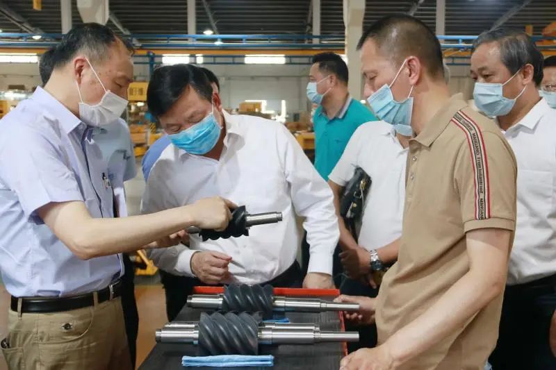 佛山市市長朱偉一行蒞臨葆德科技調研、指導！