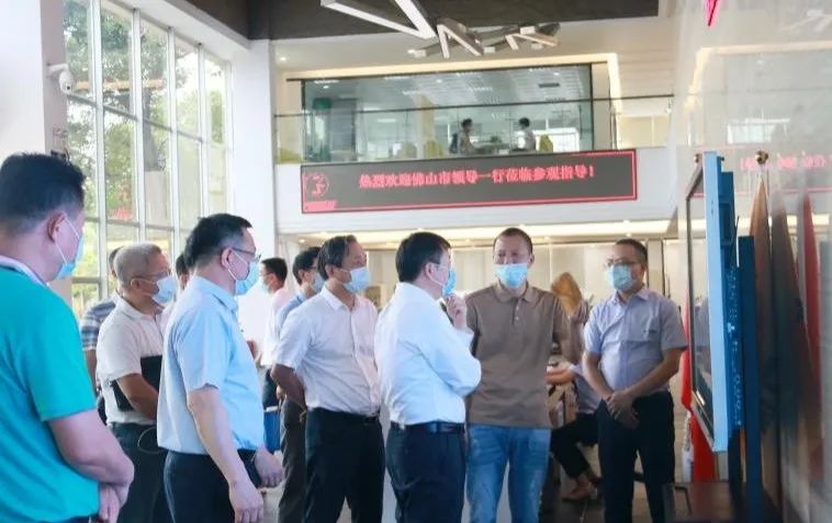 佛山市市長朱偉一行蒞臨葆德科技調研、指導！