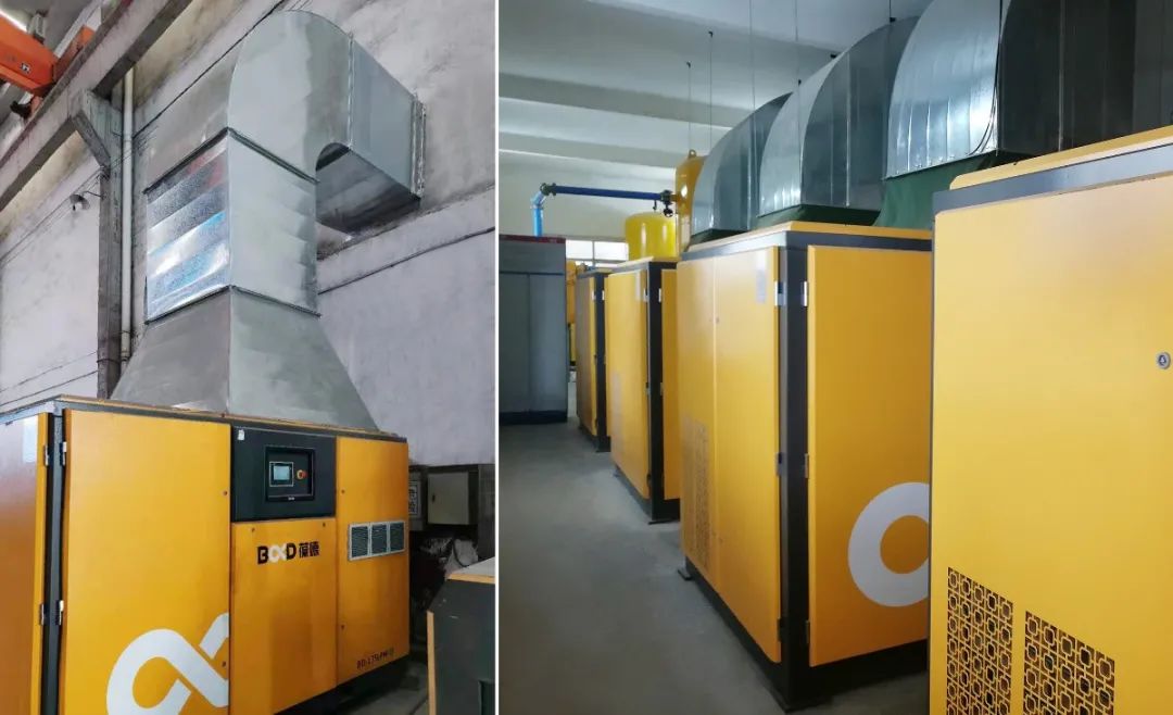 葆德貼心關(guān)懷，空壓機防高溫有妙招！