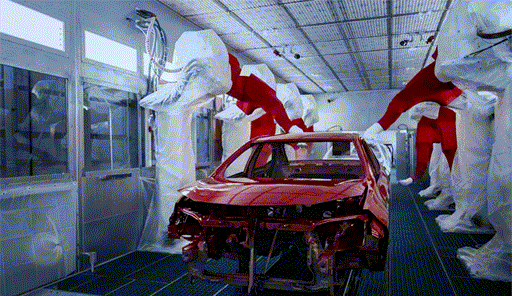 顏值爆表的幕后利器，節能空壓機在噴涂行業的應用。