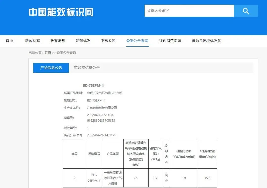 節能即節流，您需要這樣一款用數據說話的節能空壓機！