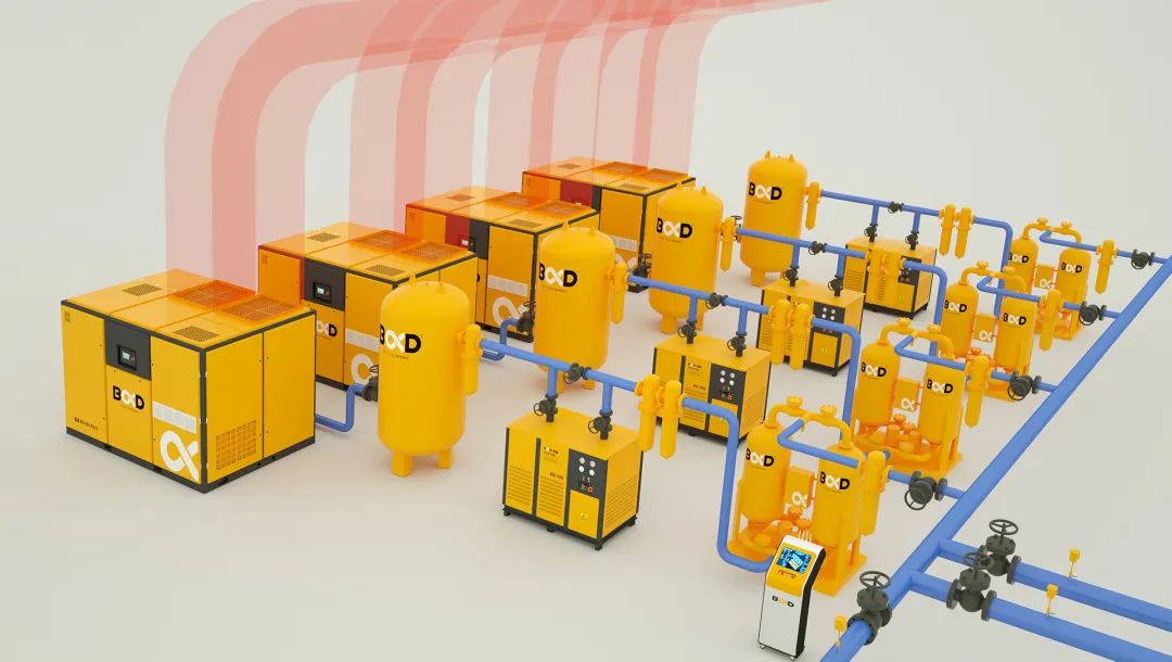 節能穩定省心，經的起“鋼鐵”考驗的葆德空壓機