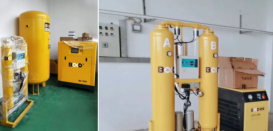 讓客戶感動的年度“勞?！?，葆德無油系列空壓機