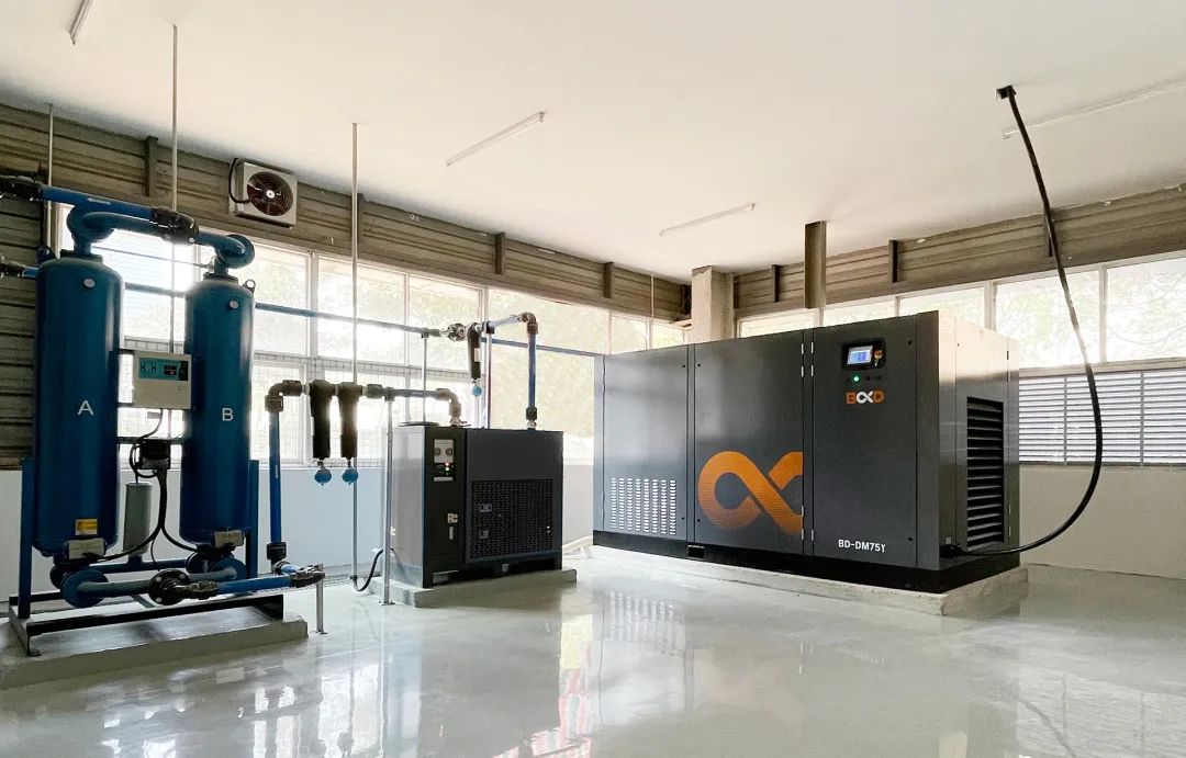 讓客戶感動的年度“勞?！?，葆德無油系列空壓機