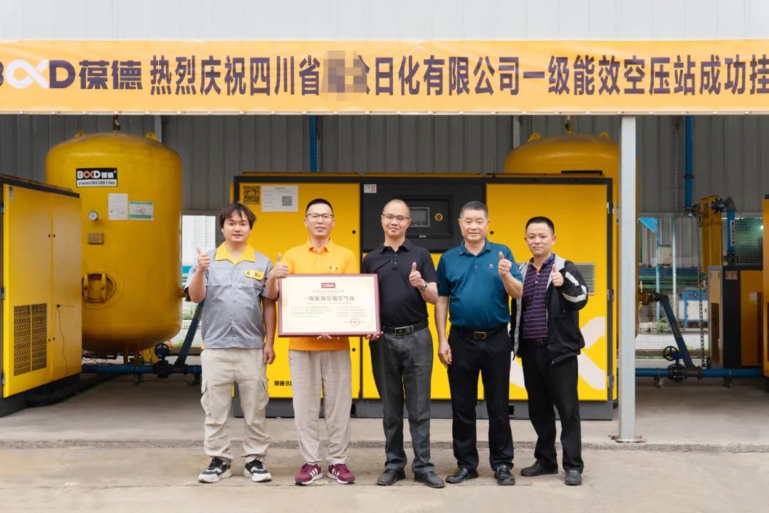 年省76萬:葆德一級能效數智空壓站+日化企業節能改造案例分析