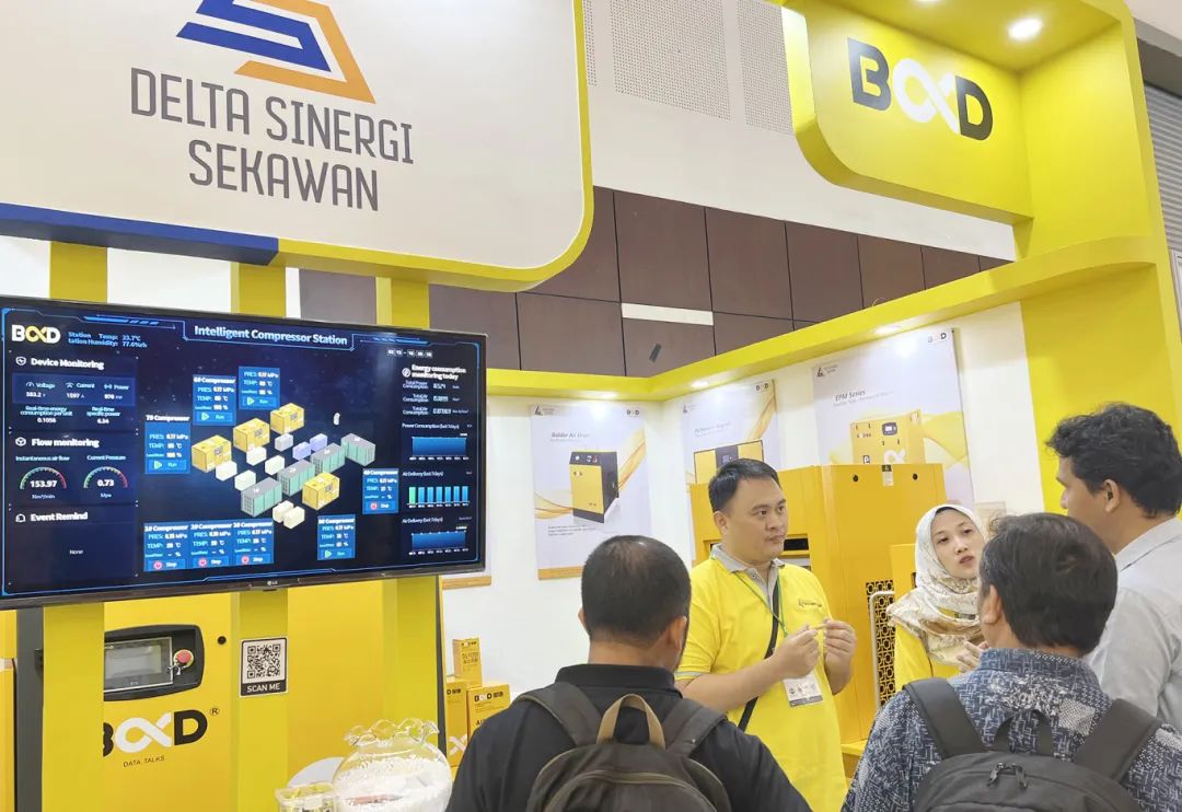 葆德亮相第18屆印尼泗水國際展會，展示高性能節能空壓機