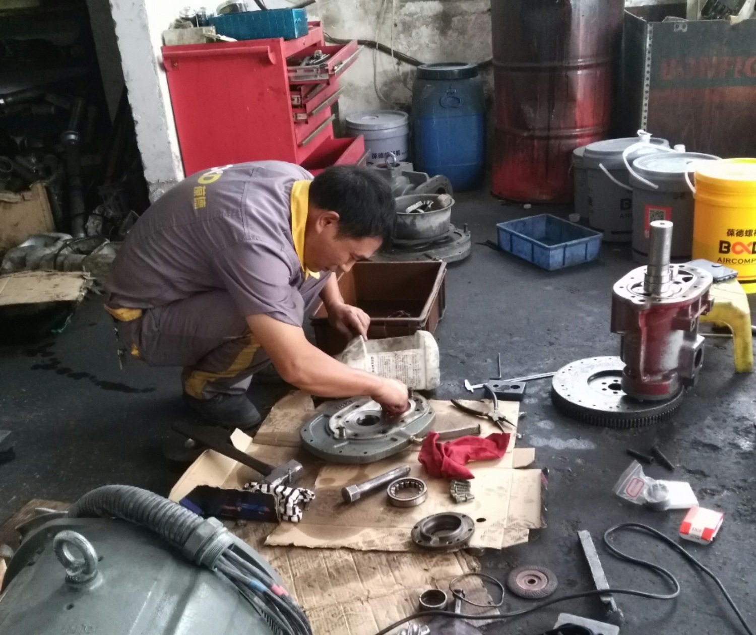 螺桿空壓機(jī)電動(dòng)機(jī)周期性保養(yǎng)的注意事項(xiàng)你都知